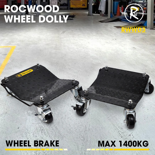 2pcs car wheel dolly rocwood - wheel,