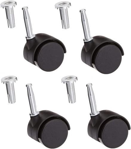 Twin wheel castors - castors, 40mm