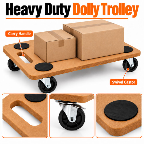 200kg heavy duty dolly - 200kg, trolley